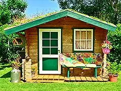 Belüftungssysteme für Gartenhäuser und Schuppen