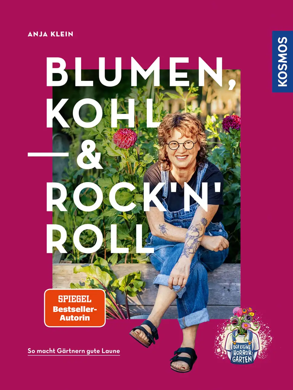Foto: Kosmos. - "Blumen, Kohl und Rock ‘n‘ Roll" heißt das neue Werk der Autorin Anja Klein und zeigt wie Gärtnern gute Laune macht.