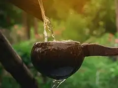 Trinkwassergewinnung im Garten